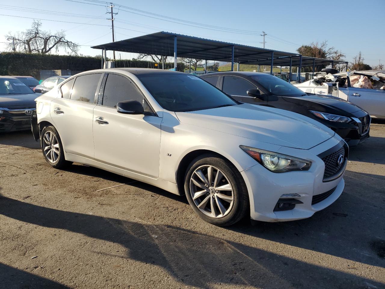 VIN JN1BV7AP6FM352440 2015 INFINITI Q50 no.4