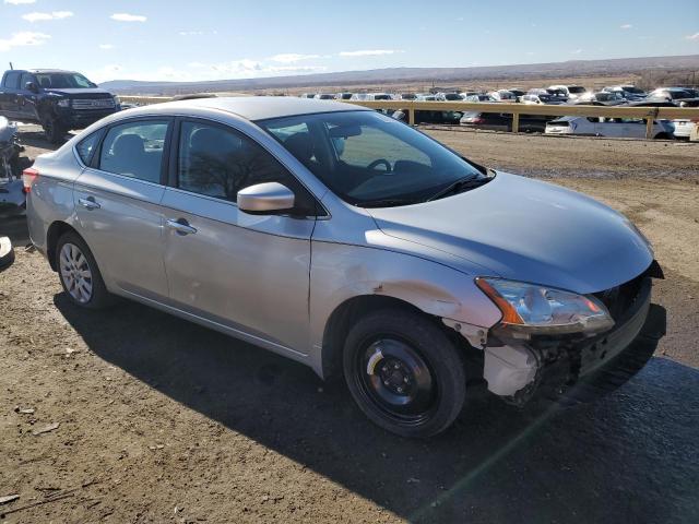  NISSAN SENTRA 2015 Сріблястий
