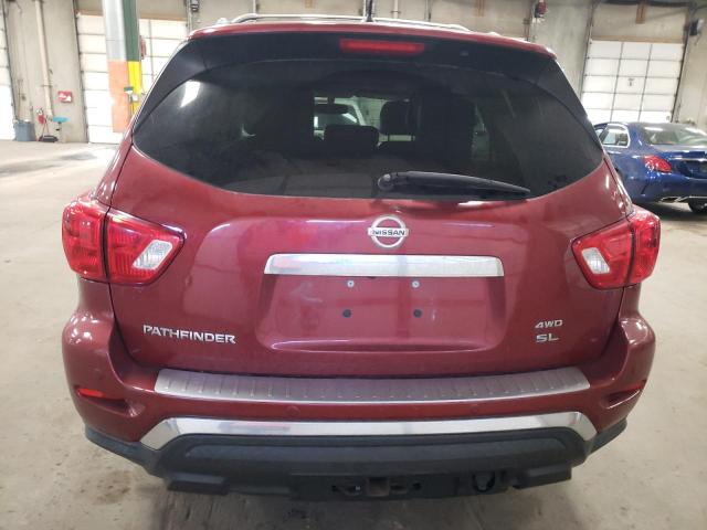  NISSAN PATHFINDER 2017 Red