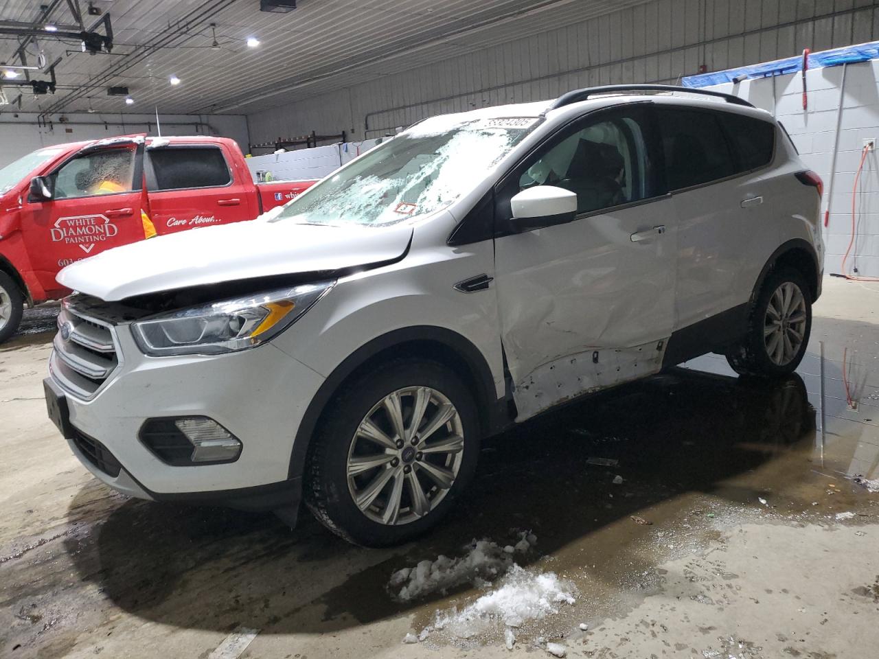 2019 Ford Escape Sel за продажба в Candia, NH - Side