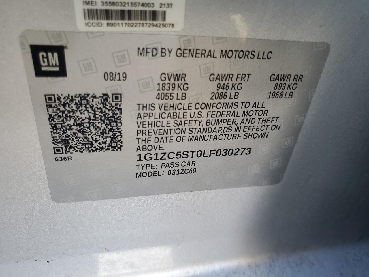 2020 Chevrolet Malibu - Image 12