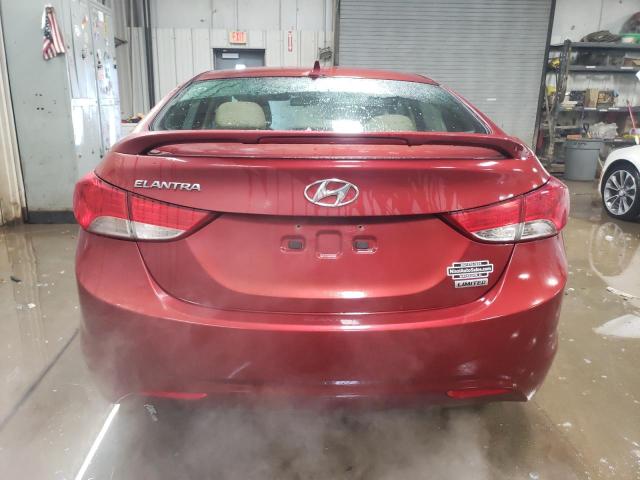  HYUNDAI ELANTRA 2013 Бургунді