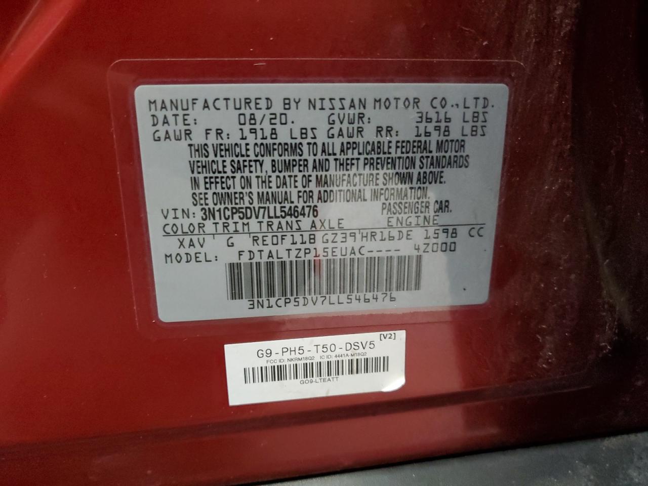 2020 Nissan Kicks - Image 12