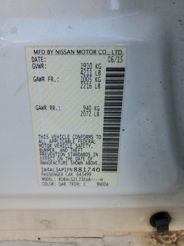 2015 Nissan Altima - Image 13