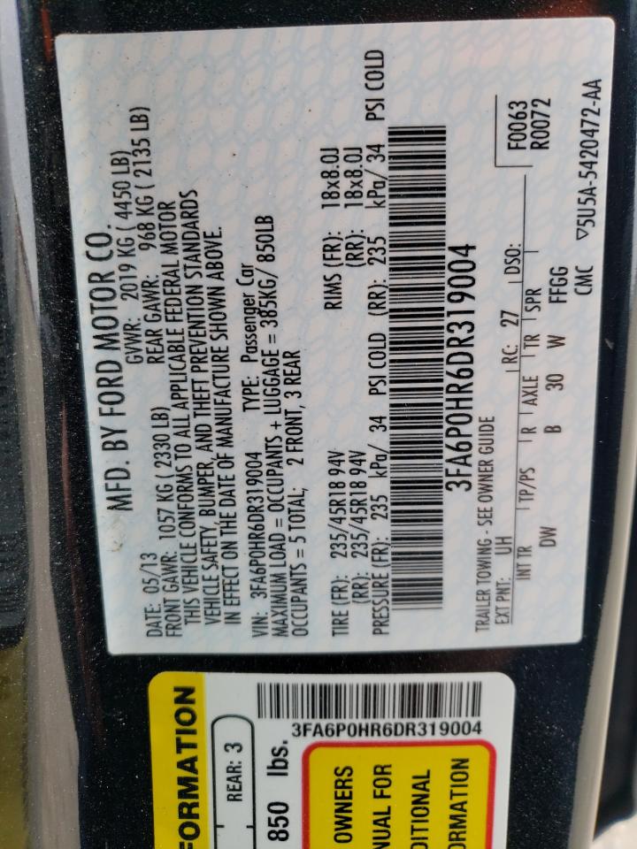 2013 Ford Fusion - Image 12