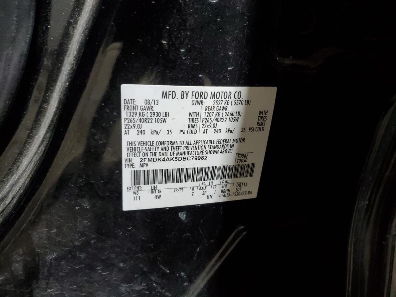 2013 Ford Edge - Image 14