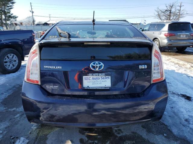  TOYOTA PRIUS 2013 Blue