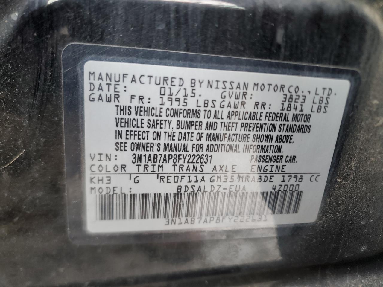 2015 Nissan Sentra - Image 12