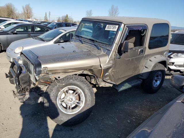 2004 Jeep Wrangler / Tj Sport