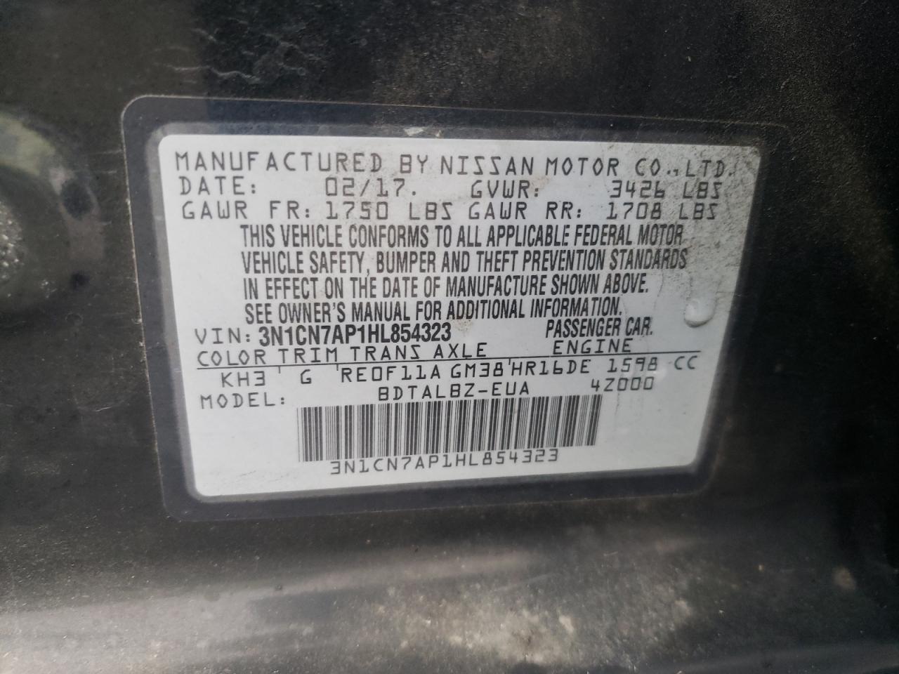 2017 Nissan Versa - Image 12
