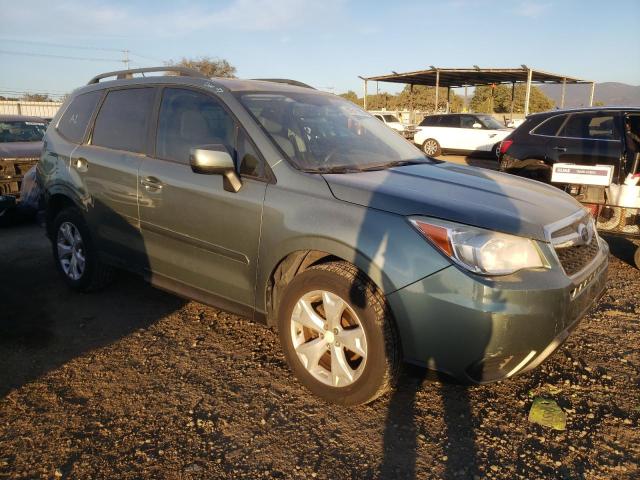 Паркетники SUBARU FORESTER 2015 Зелений