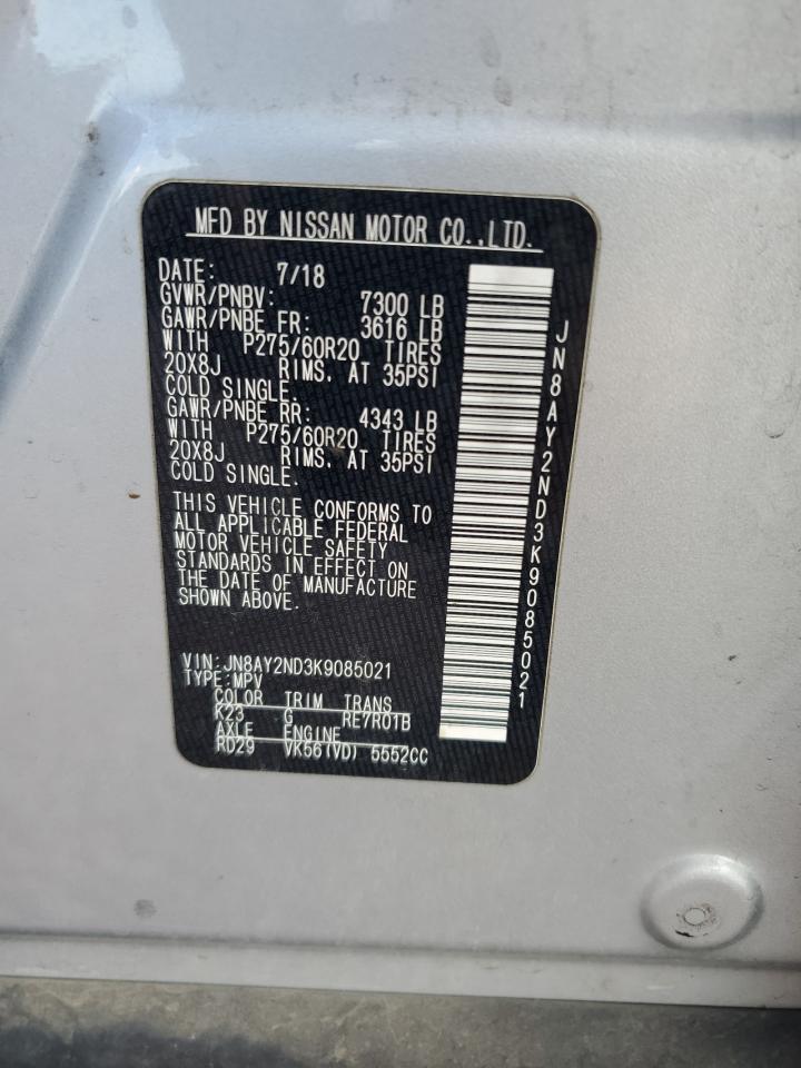 2019 Nissan Armada - Image 13