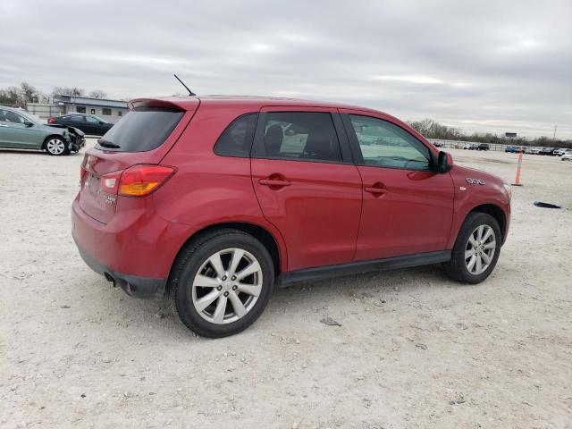  MITSUBISHI OUTLANDER 2015 Красный