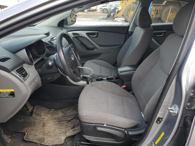 Седани HYUNDAI ELANTRA 2015 Сріблястий