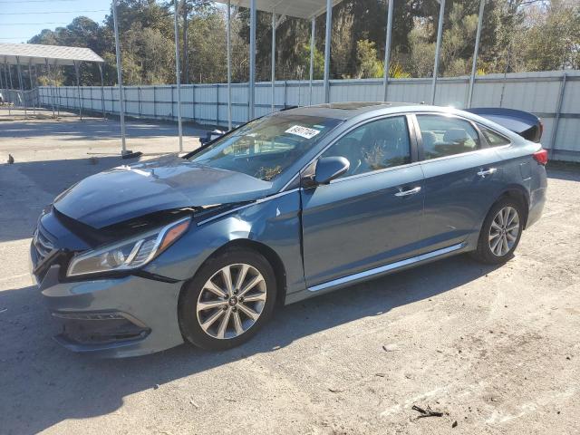  HYUNDAI SONATA 2016 Granatowy