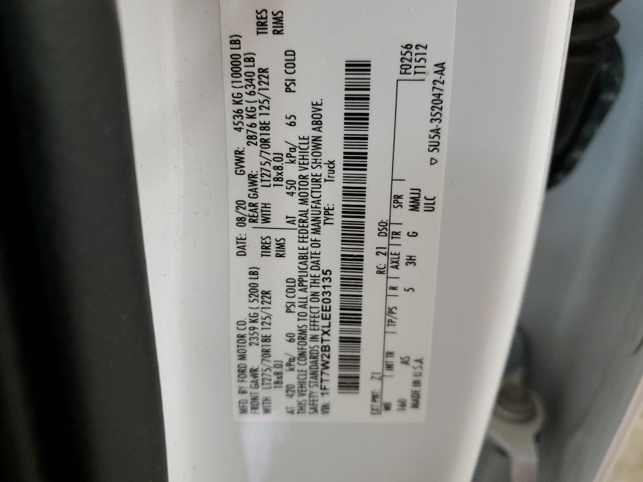 2020 Ford F250 - Image 13