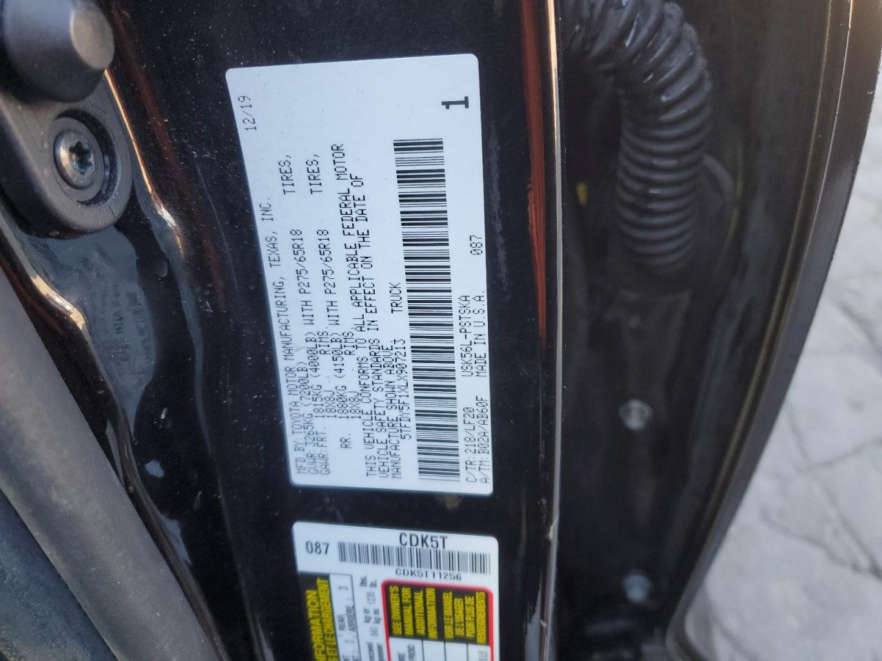 2020 Toyota Tundra - Image 12