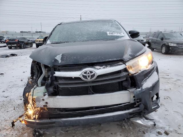  TOYOTA HIGHLANDER 2016 Чорний