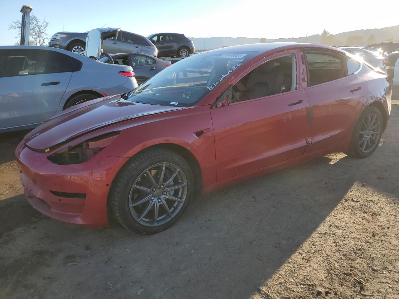 VIN 5YJ3E1EB2LF635855 2020 TESLA MODEL 3 no.1