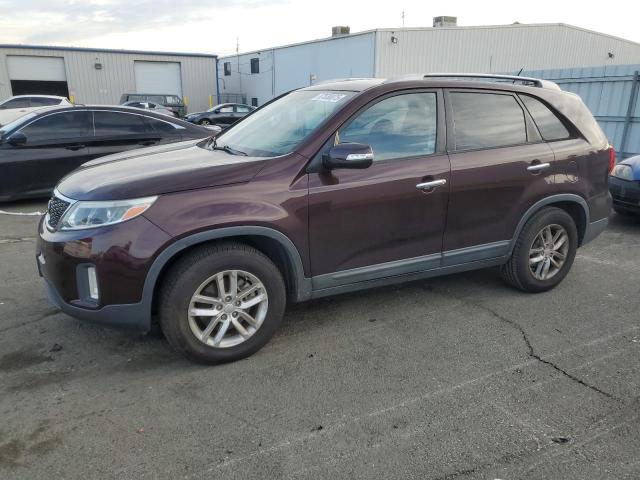 Parquets KIA SORENTO 2015 Bordowy