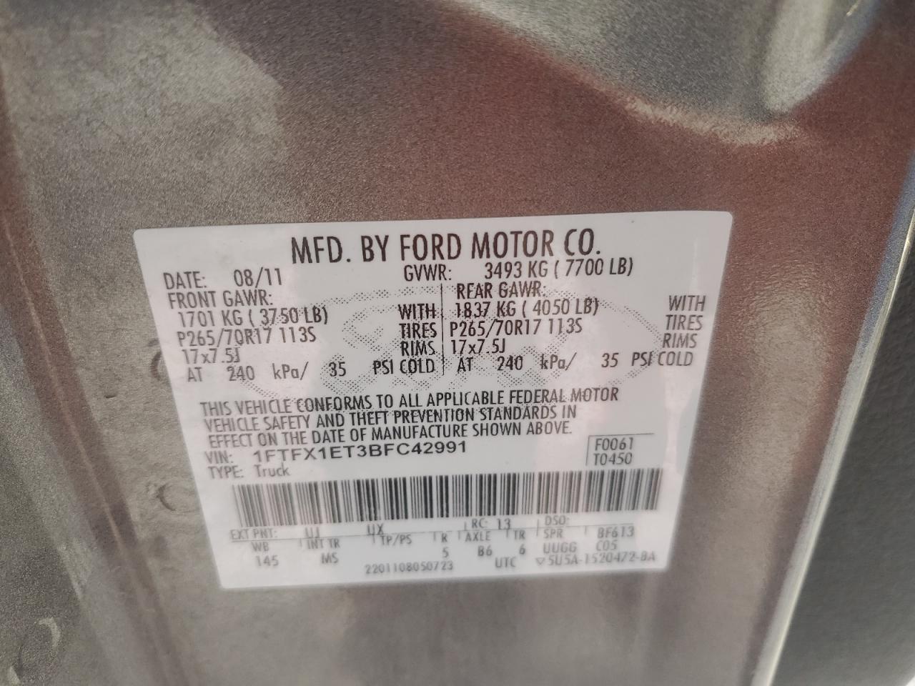 2011 Ford F-150 - Image 12