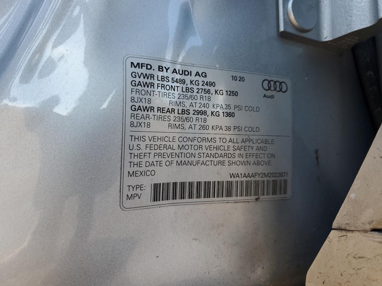 2021 Audi Q5 - Image 13