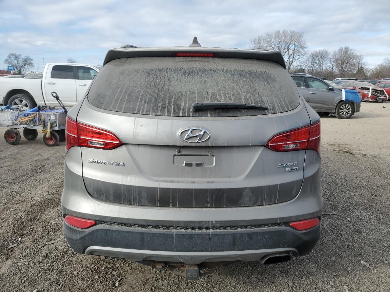 VIN 5XYZUDLB8DG056932 2013 HYUNDAI SANTA FE no.6