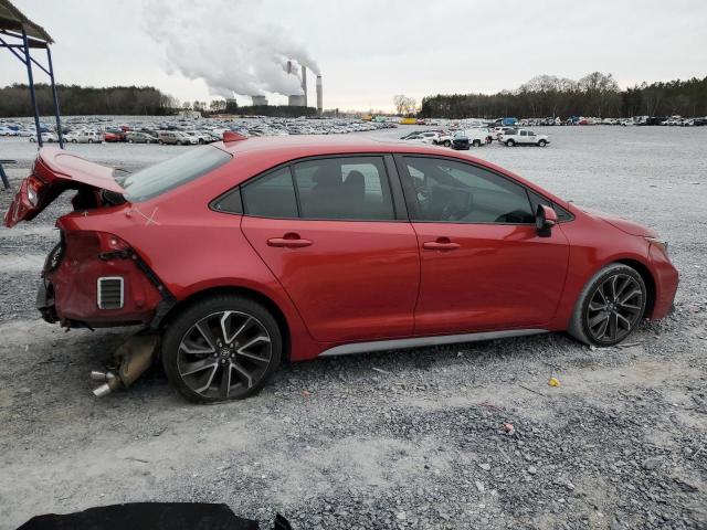  TOYOTA COROLLA 2020 Красный