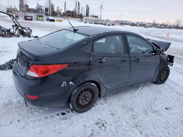  HYUNDAI ACCENT 2014 Чорний