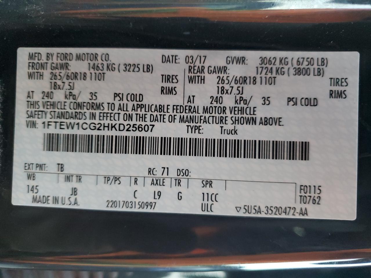 2017 Ford F-150 - Image 13