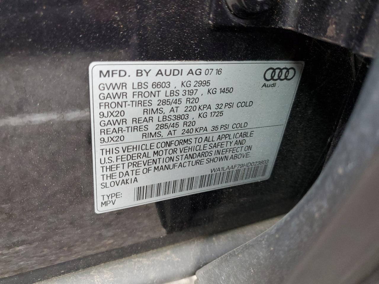 2017 Audi Q7 - Image 13