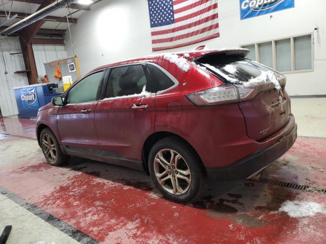 Parquets FORD EDGE 2015 Czerwony