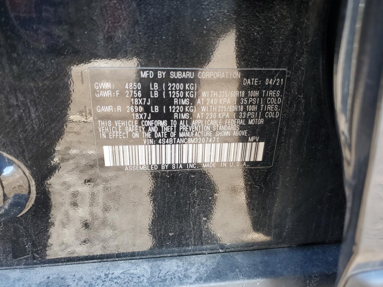 2021 Subaru Outback - Image 13