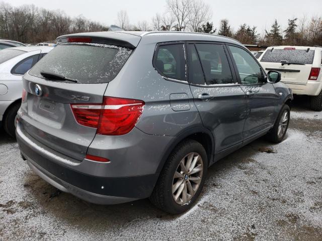  BMW X3 2014 Сірий