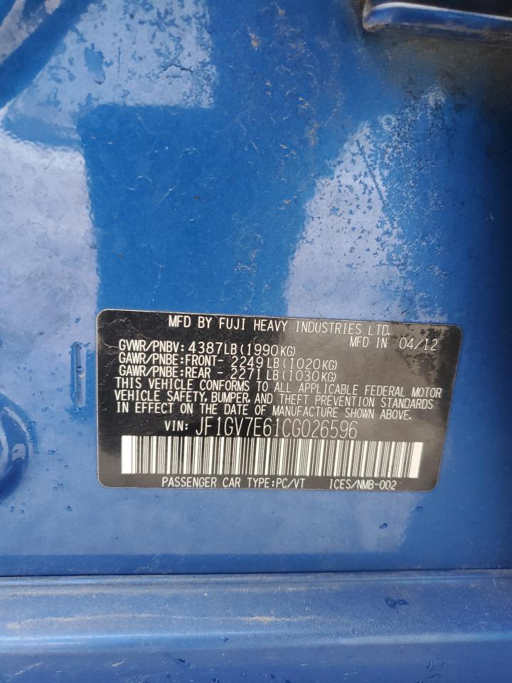 2012 Subaru WRX - Image 12
