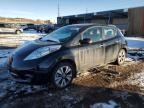 2017 Nissan Leaf S de vânzare în Colorado Springs, CO - Rear End