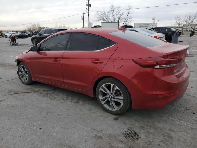  HYUNDAI ELANTRA 2018 Czerwony