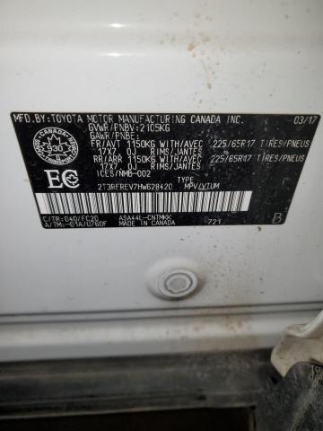 2017 TOYOTA RAV4 XLE