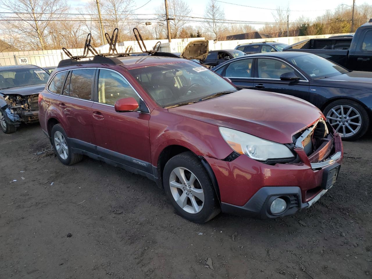 VIN 4S4BRBLC2E3247084 2014 SUBARU OUTBACK no.4