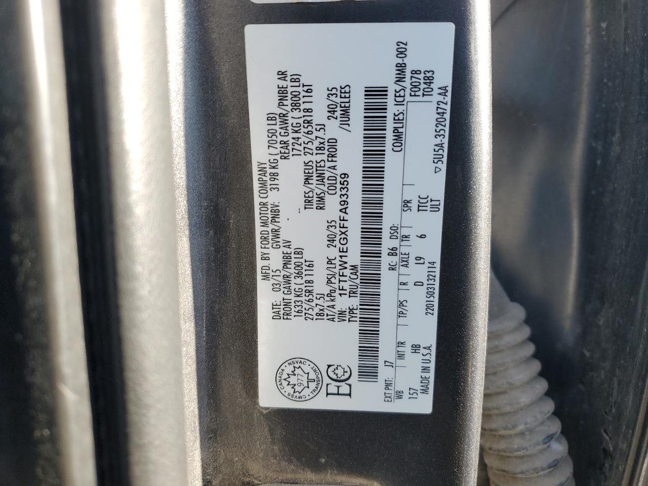 2015 Ford F-150 - Image 12