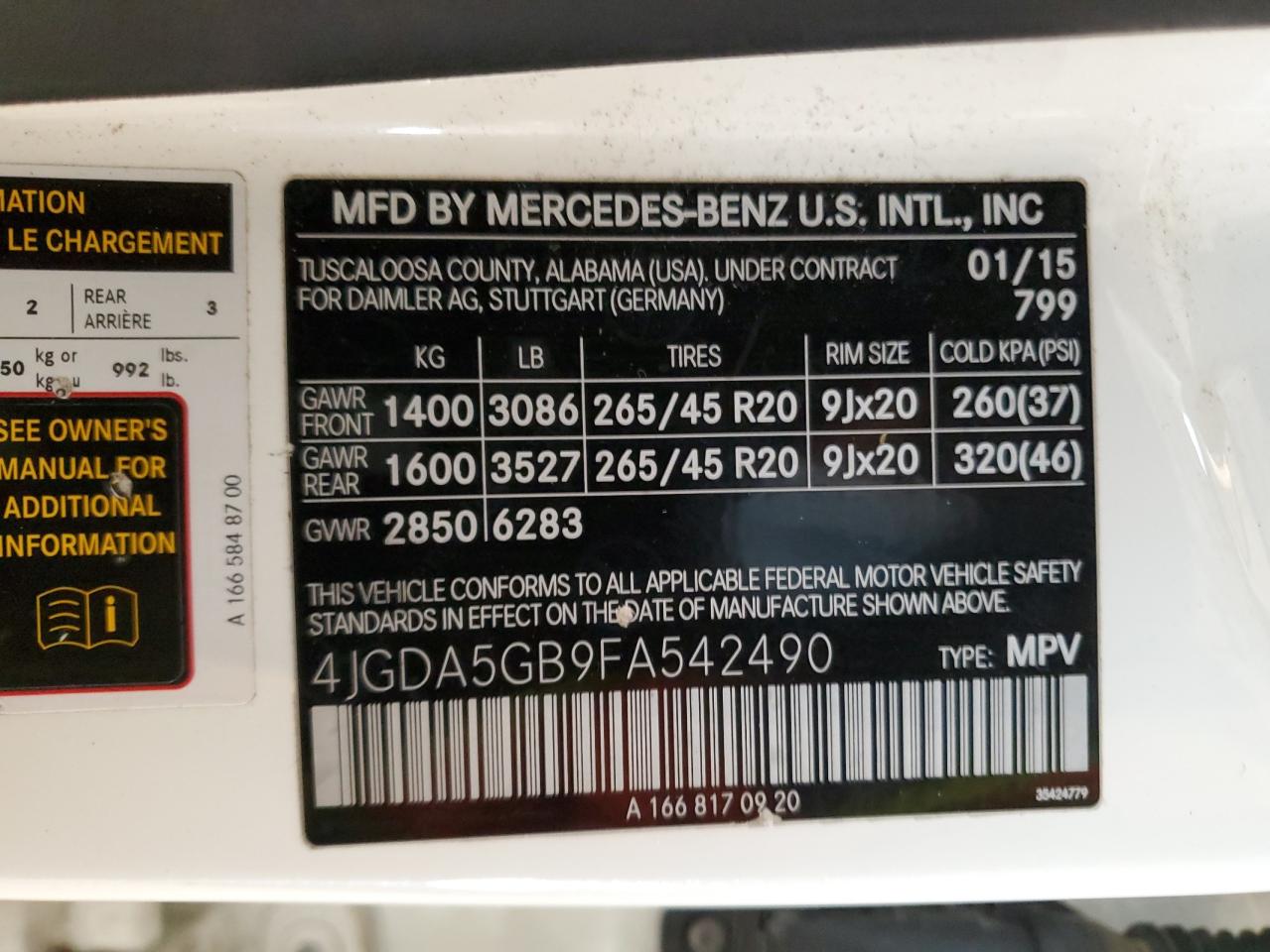 2015 Mercedes-Benz M-klasse - Image 13