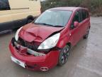 2012 NISSAN NOTE N-TEC for sale at Copart SANDWICH