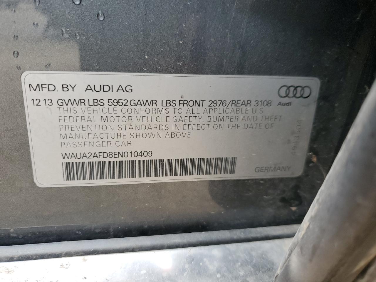 2014 Audi A8 - Image 12