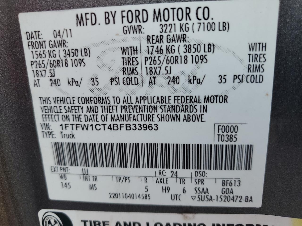 2011 Ford F-150 - Image 12