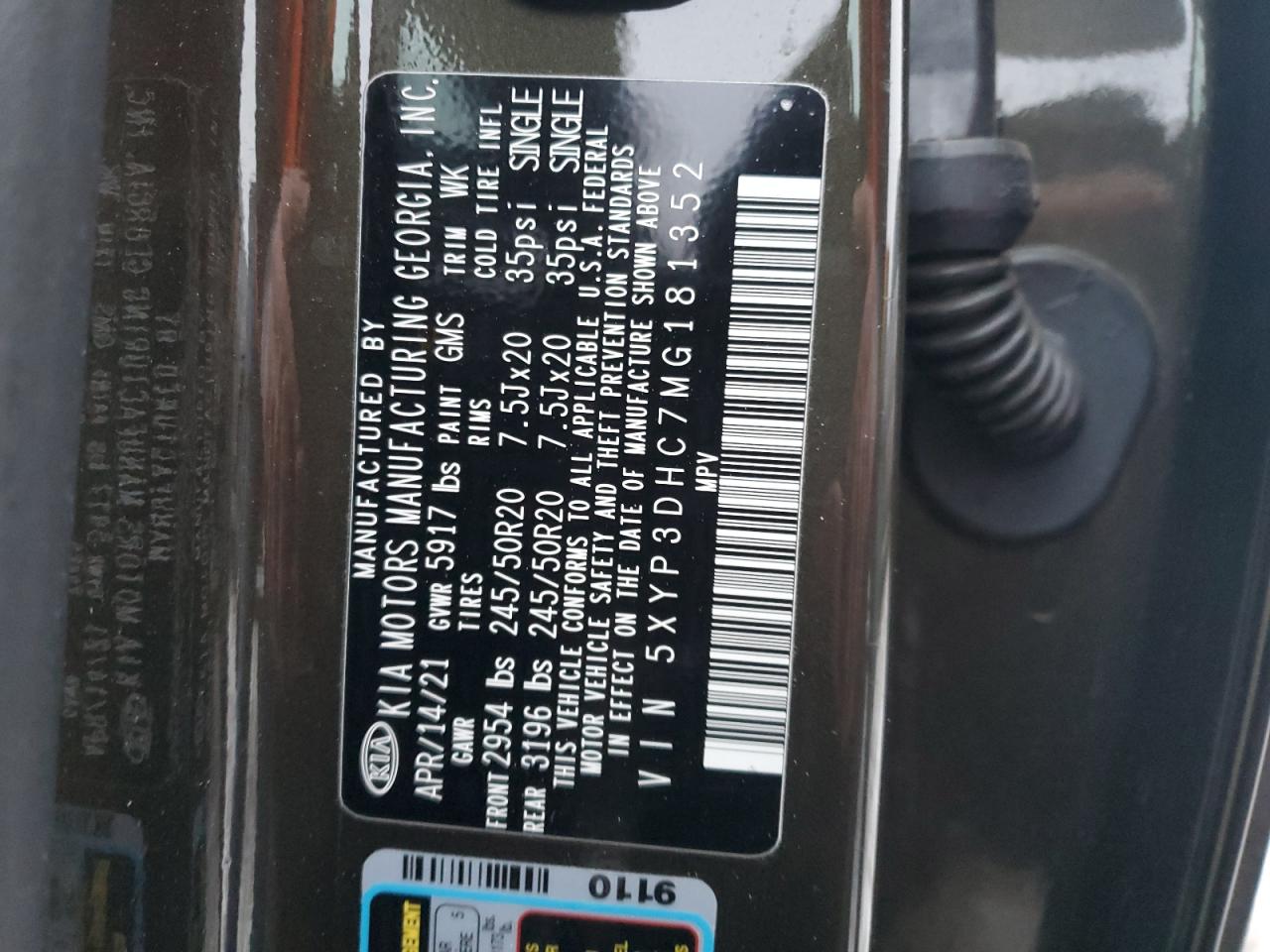 2021 Kia Telluride - Image 13