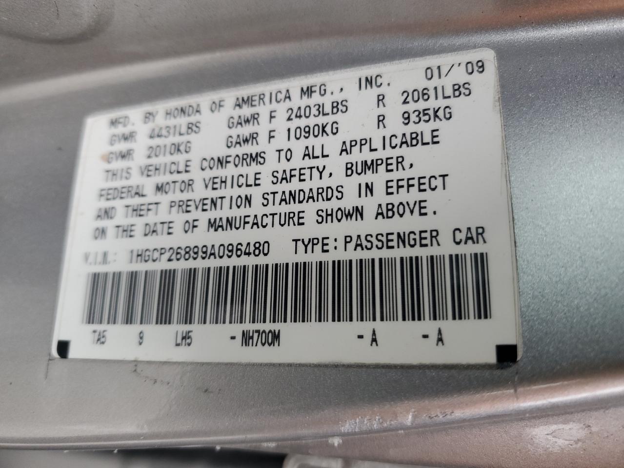 2009 Honda Accord - Image 15