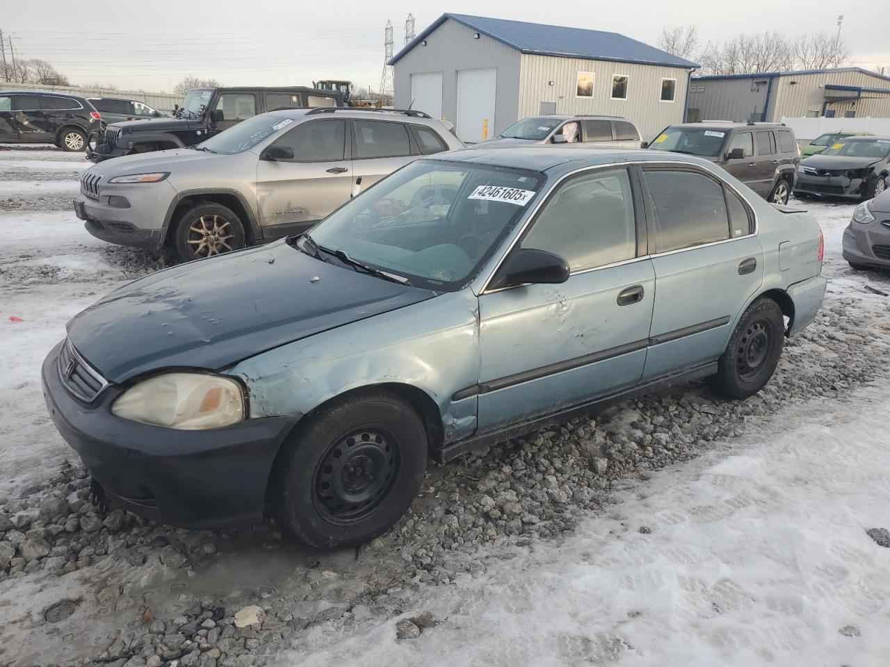 2000 Honda Civic Lx zu verkaufen in Barberton, OH - Front End