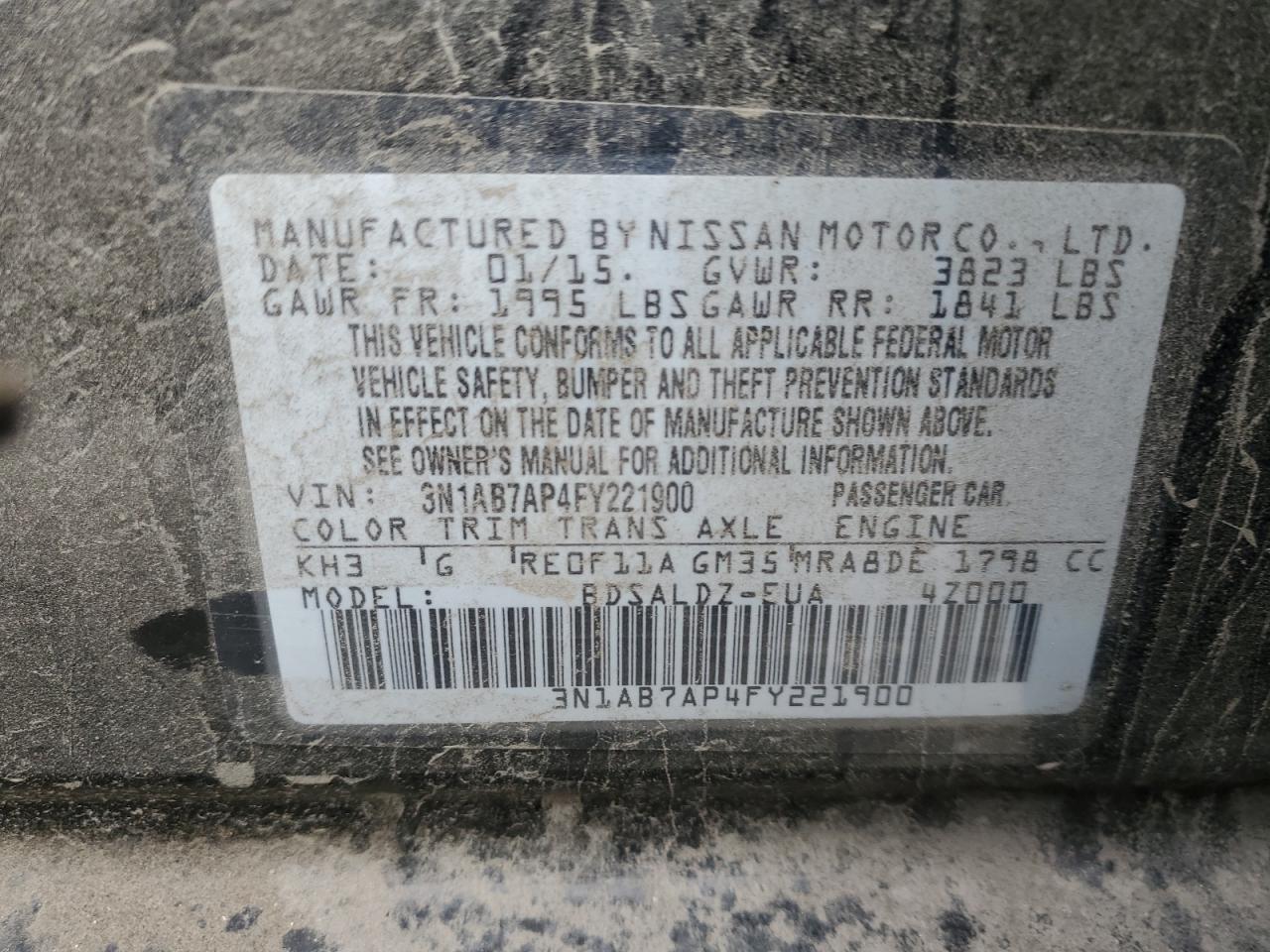 2015 Nissan Sentra - Image 13