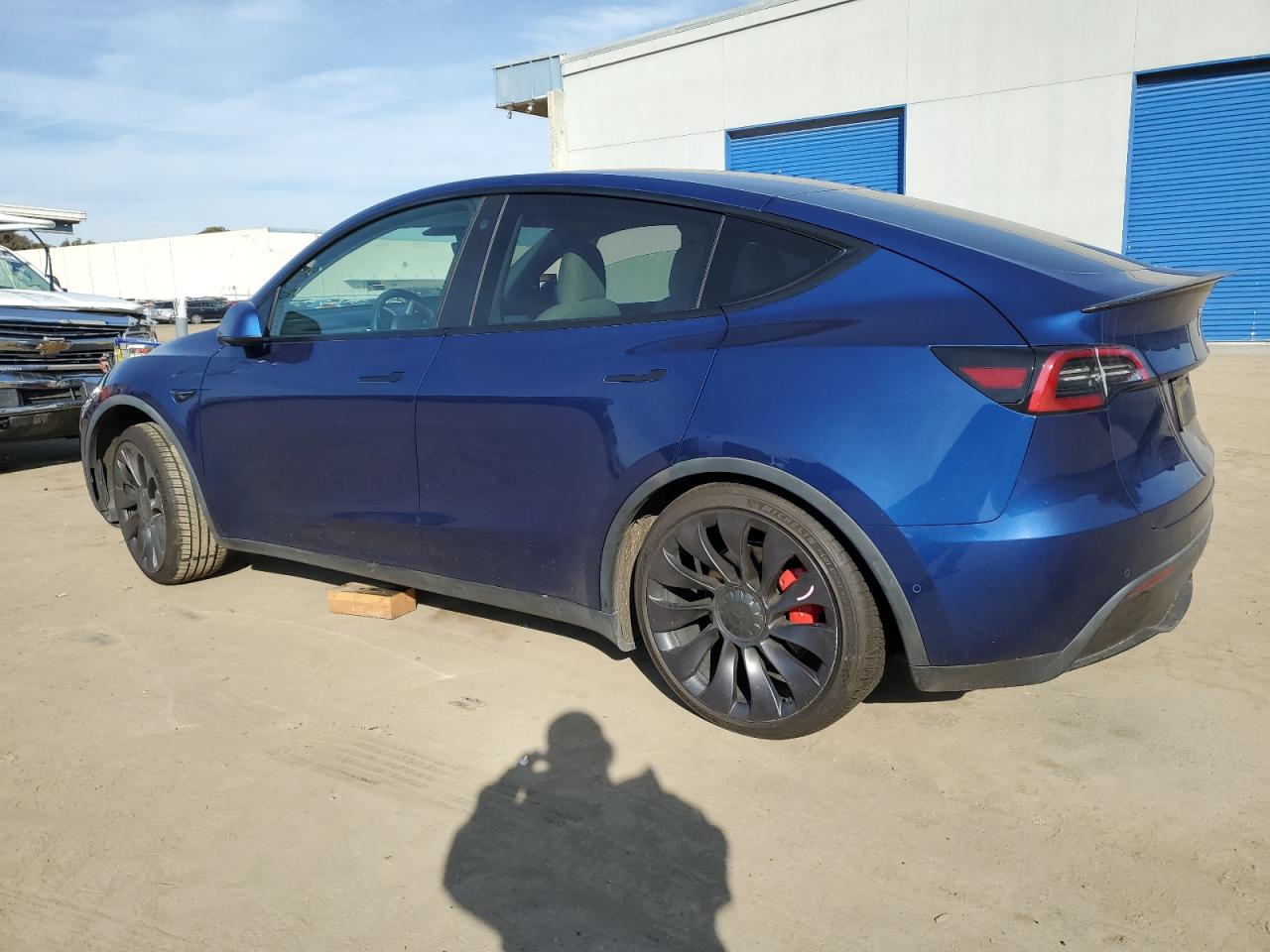 VIN 5YJYGDEF8MF215815 2021 TESLA MODEL Y no.2