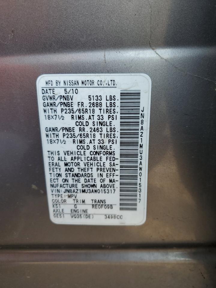 2010 Nissan Murano - Image 13